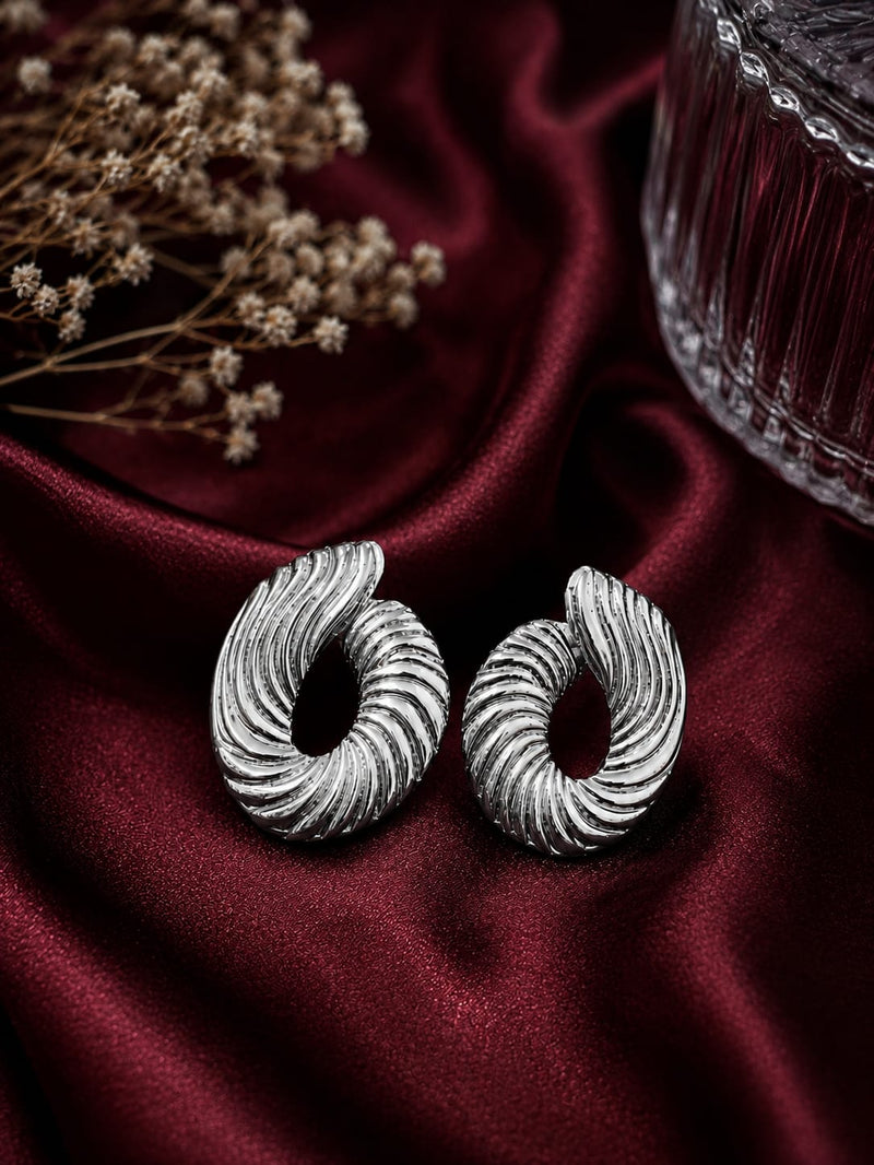 "Large Twisted Wave Statement / Swirl  Sculpted Design "