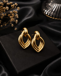 Knotted Geometric Hoops Thumbnail 1