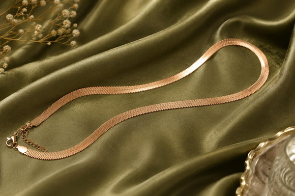 Rose Gold Snake Chain