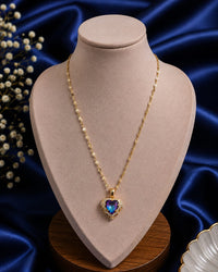 Divine Rainbow Heart Twisted Chain Thumbnail 1