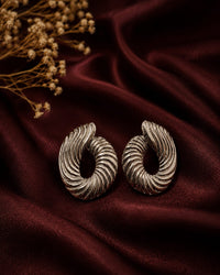 "Large Twisted Wave Statement / Swirl  Sculpted Design " Thumbnail 2