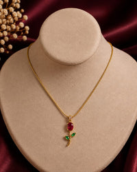 Rose Stem Pendant Thumbnail 2