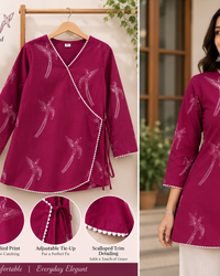Wrap (Angrakha) Kurtis Thumbnail 3