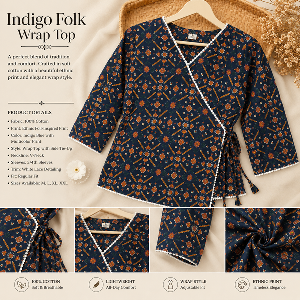 Wrap (Angrakha) Kurtis