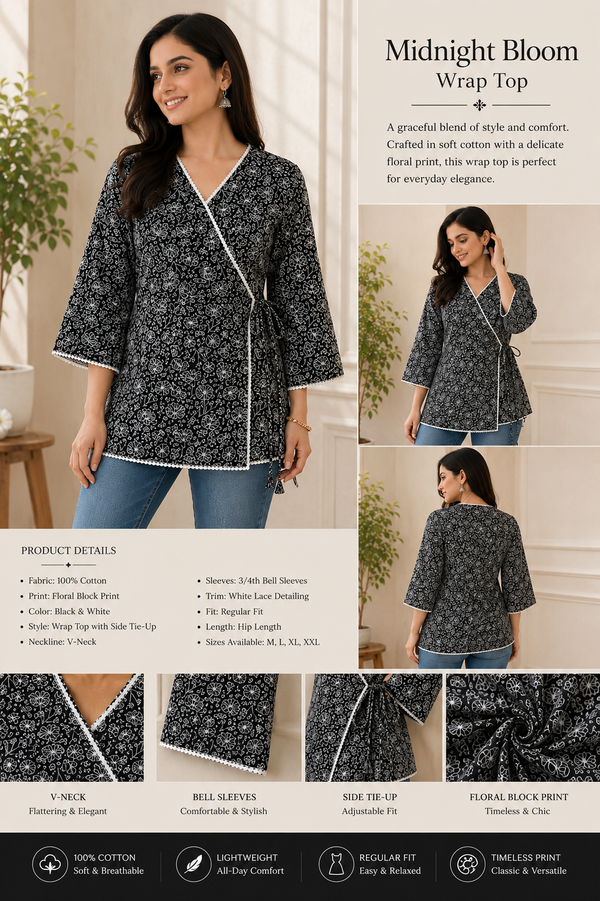 Wrap (Angrakha) Kurtis